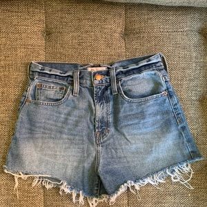Madewell Jean shorts